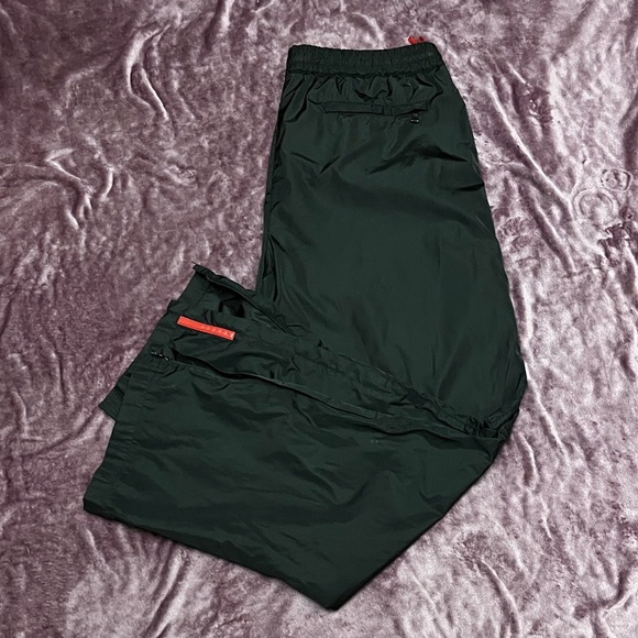 Prada Other - Prada Black Joggers with Red Details
